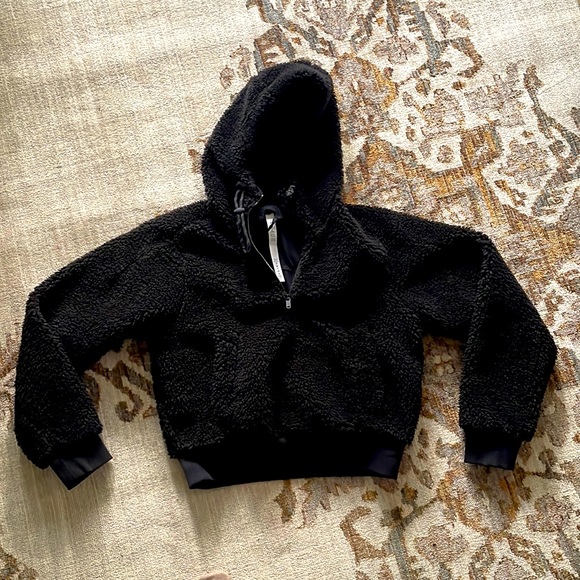 Lululemon fleece hoodie, black - Picture 2 of 3